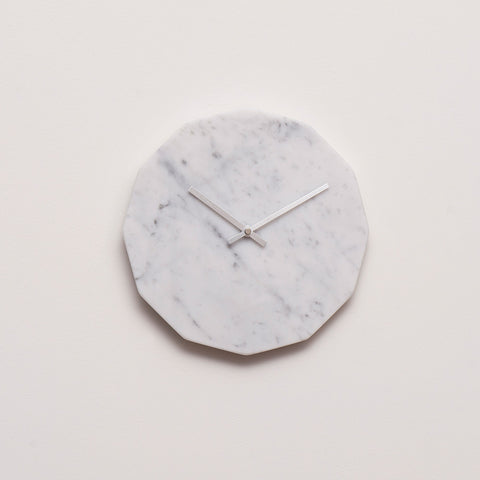 Marble Bianco vægur – Ø28 cm