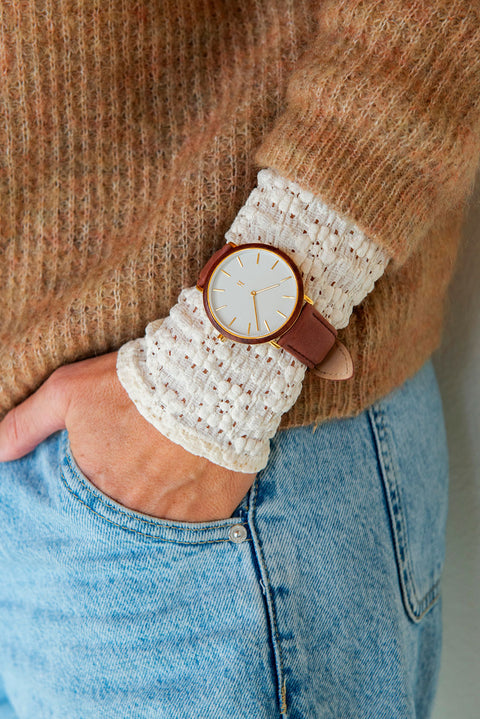 Armbåndsur Warm Grey