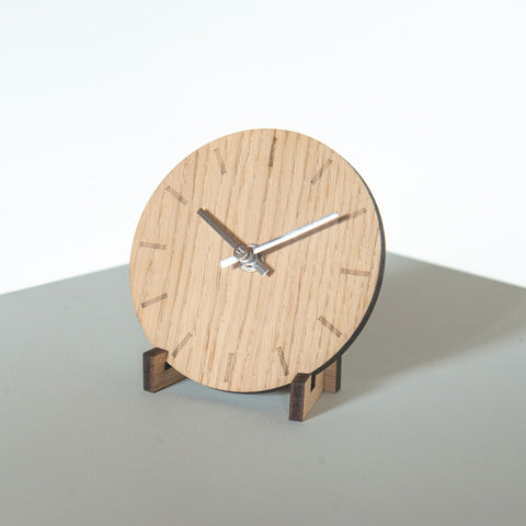 Light Oak vægur - Ø12cm