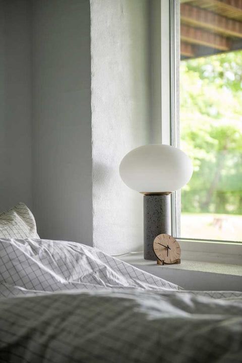 Light Oak vægur - Ø12cm