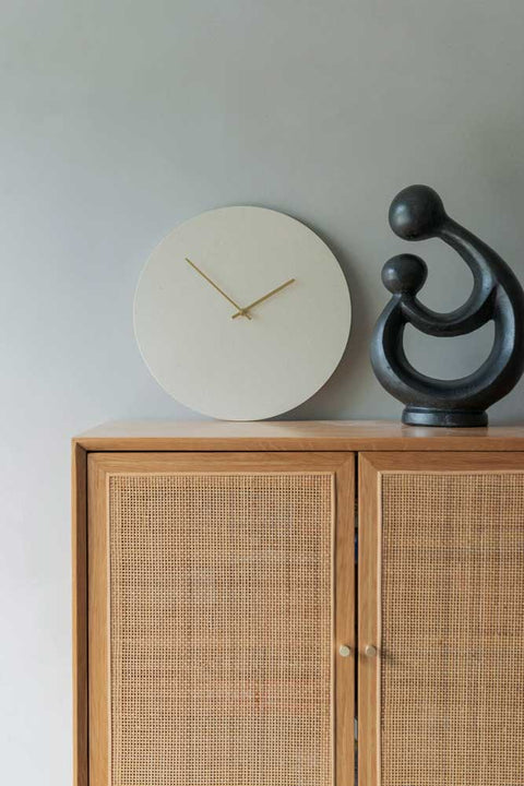 Really creme vægur - Ø28cm/38cm