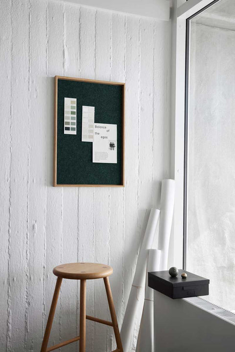 Recy. Pinboard – Dark Green filt – 4 størrelser.